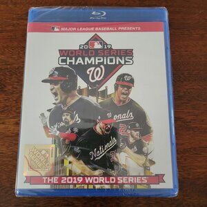 2019 World Series Champions Washington Nationals Blu-Ray & DVD NEW